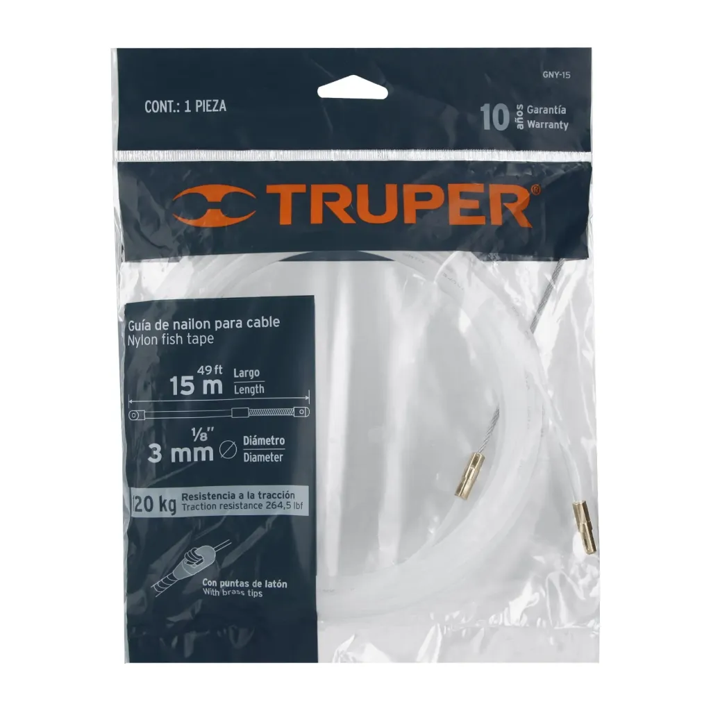 SONDA DE NYLON P/CABLE 15mts GNY-15