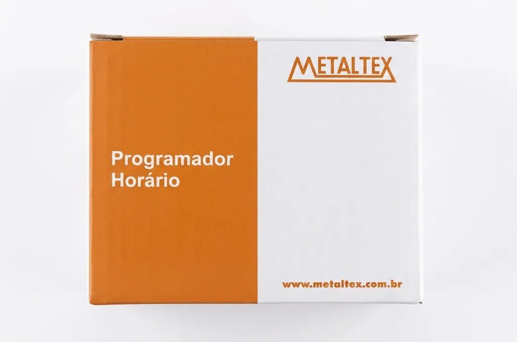 PROGRAMADOR DE HORARIO SEMANAL METALTEX 16A a 250VCA