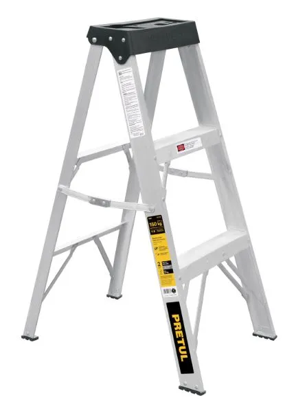 ESCALERA T/TIJERA S/BANDEJA 3 PELD EST-32P PRETUL
