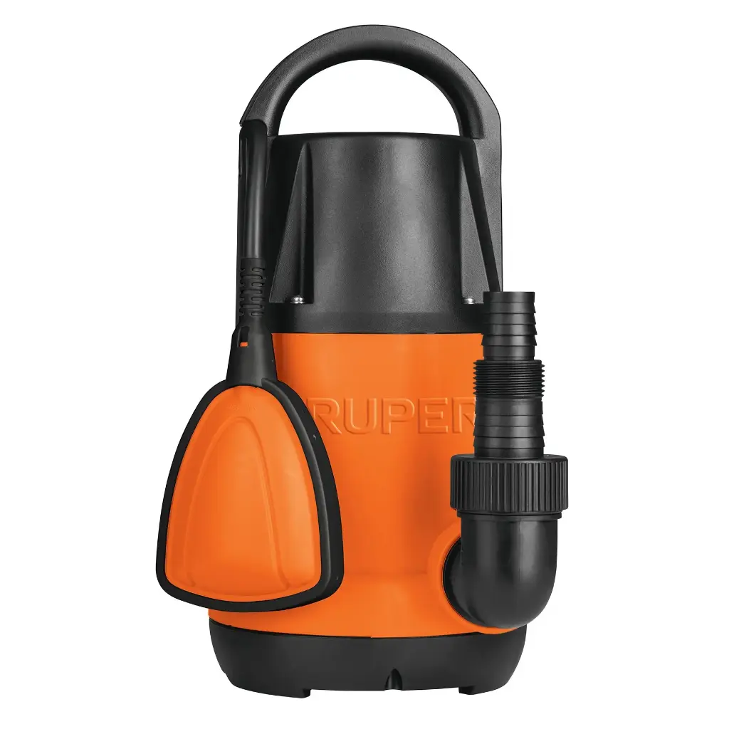 [12602] Bomba sumergible plástica, 1 HP para agua limpia, Truper