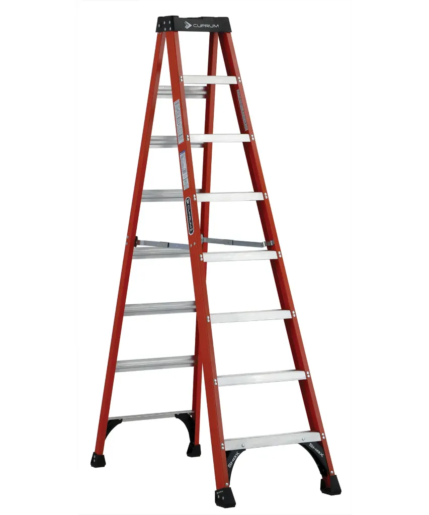 [7051699] ESCALERA TIJERA F/VIDRIO 225KG # C-3017-08 CUPRUM