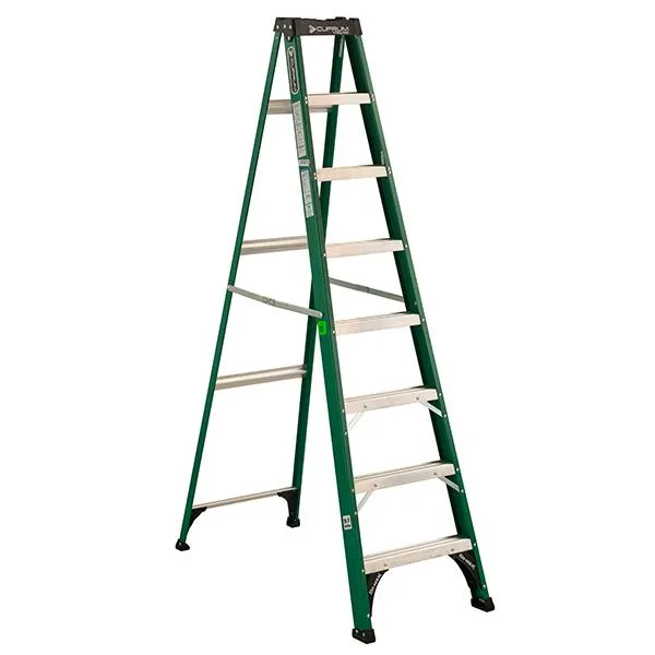 ESCALERA TIJERA F/VIDRIO 175KG #C-3217-08 CUPRUM