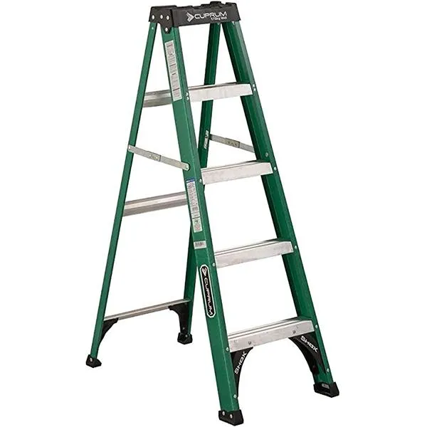 ESCALERA TIJERA F/VIDRIO 175KG #C-3217-05 CUPRUM