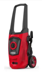 Hidrolavadora eléctrica, motor con escobillas de carbón de 1800w, presión 1450psi a 2175psi