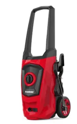 Hidrolavadora eléctrica, motor con escobillas de carbón de 1400w, presión 1015psi a 1522psi