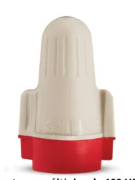 [7006647] CONECTOR T/R BEIGE-ROJO 18-10 AWG (PAQ 100UND) 3 M
