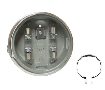 [7007047] BASE P/MEDIDOR #CHM2100BR REDONDA 100A C/ARO ALUM INIO #521717CH