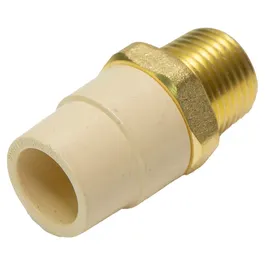 Adaptador CPVC macho de 1/2 pulgada