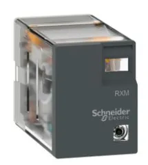 RELE ENCHUFLE RXM2L -2CO 24VAC 5A con LED EASY