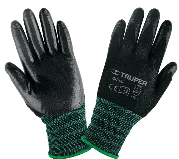 GUANTES TEJIDO Y RECUBIERTOS DE NITRILO G TRUPER GU/123
