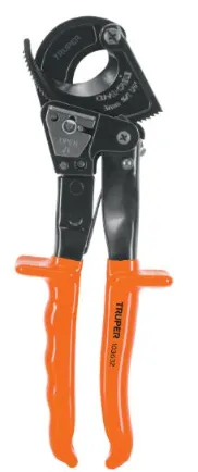 PINZA ALICATE CORTAD MULTICABLE MATRACA PCC-10X TRUPER