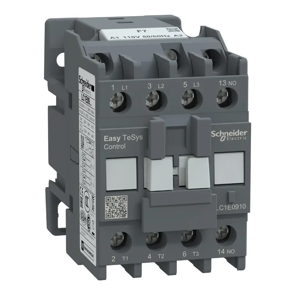 Contactor EasyPact TVS 3P(3 NO) AC3 9A (9A 110V)