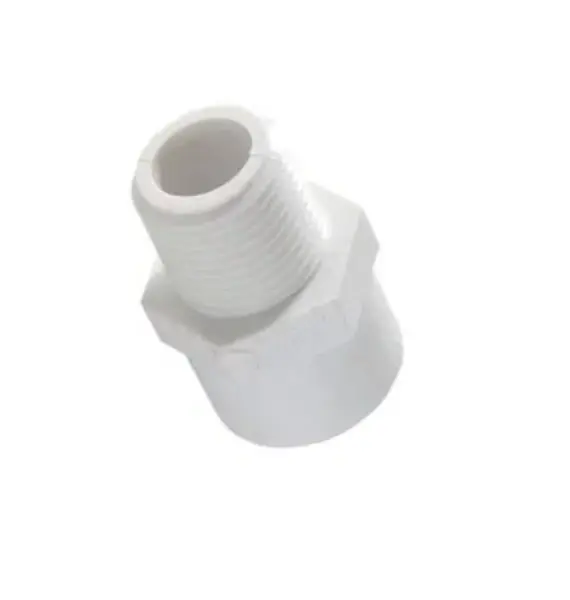 ADAPTADOR MACHO PVC PRES 31MM(1 1/4")BL