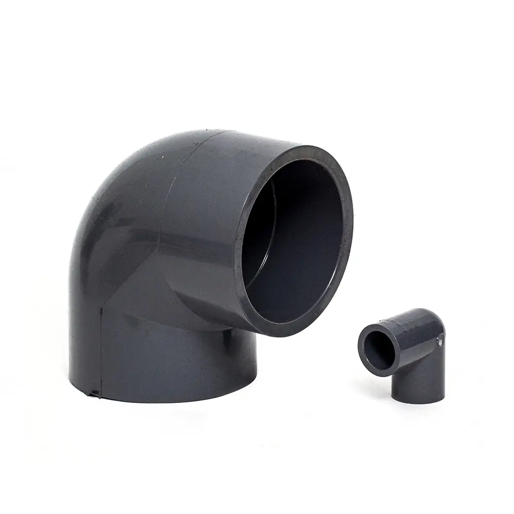 [000555] CODO LI PVC SCH80 38MM(11/2")X90 CC GR