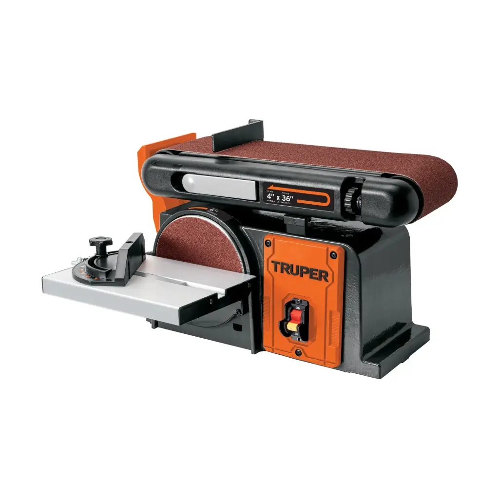 [12110] LIJADORA DE BANDA Y DISCO 4X6 370W PUL-4X6T TRUPER