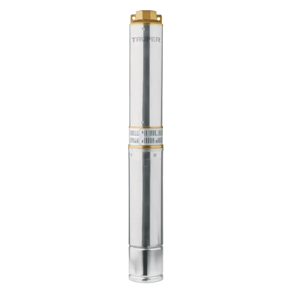 [12625] BOMBA SUMERGIBLE AGUA LIMPIA DE 1 HP MET BOS-1LM tipo bala TRUPER