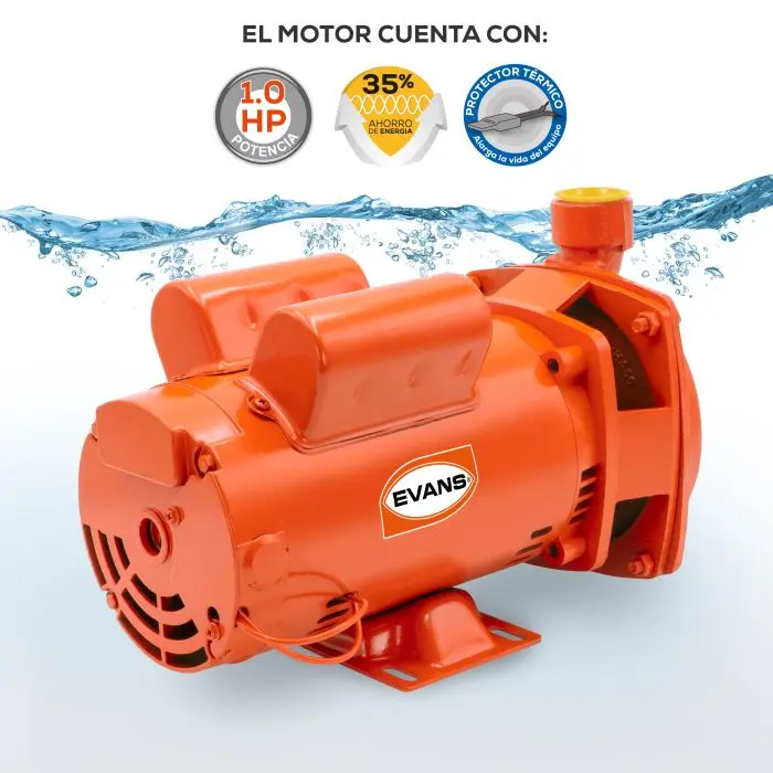BOMBA CENTRIFUGA EVANS 1HP 110/220V 3H
