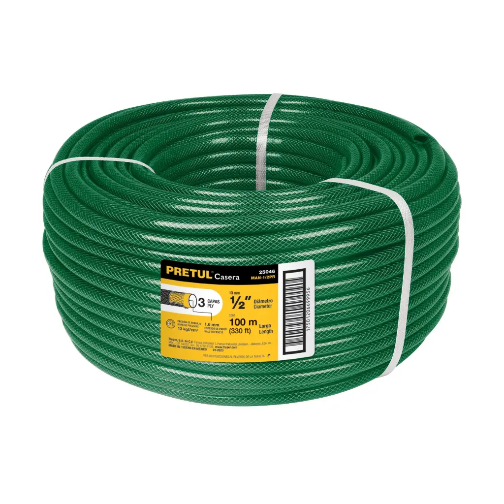 [25046] MANG. 3 CAPAS REFOR (100mt) MAN-1/2PR PRETUL