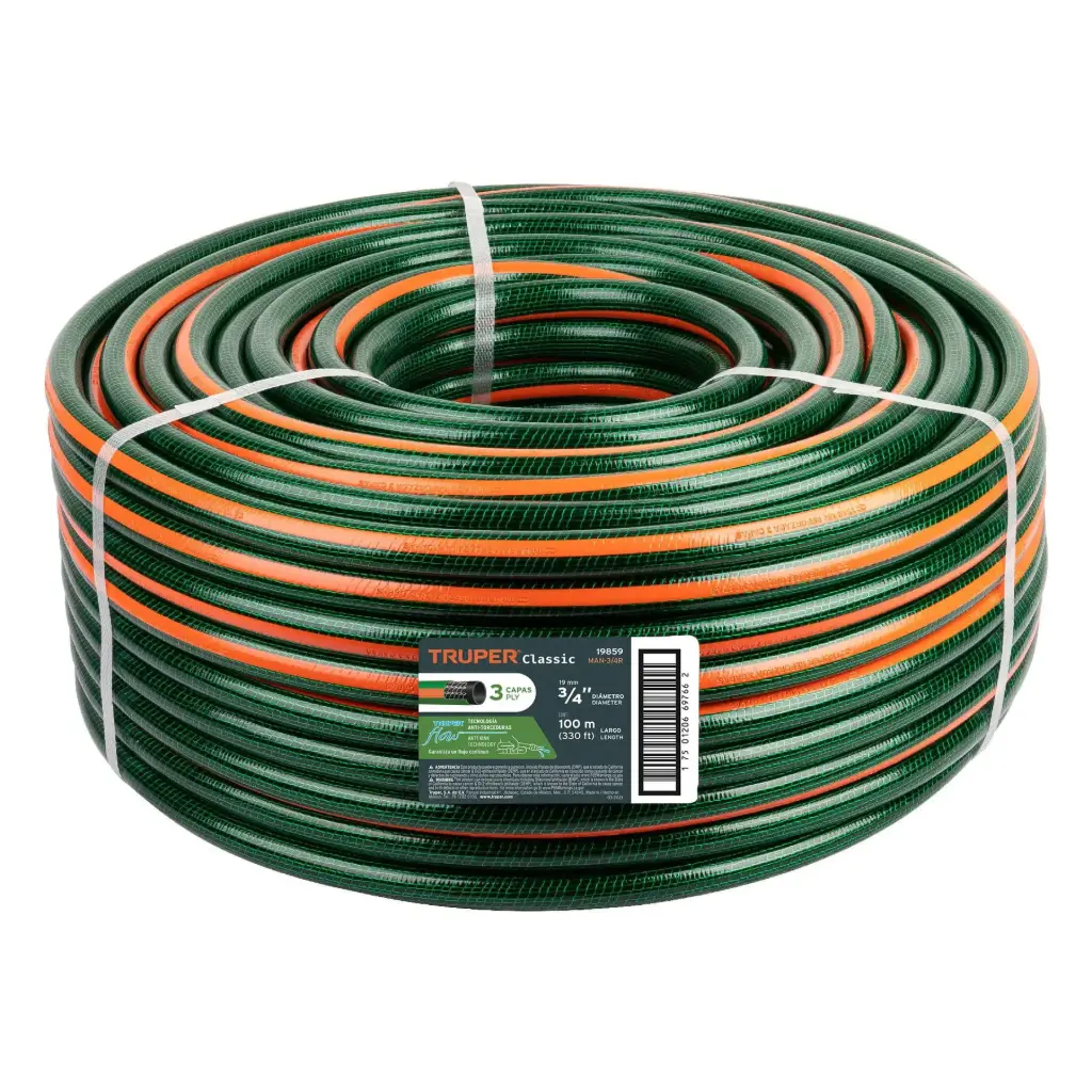 MANG. 3/4", REFORZADA, 3 CAPAS MAN-3/4R