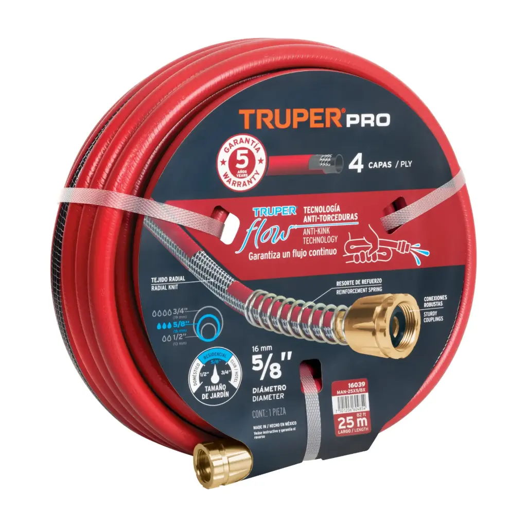 MANG. 5/8" SUPER REFORZ 4C 25M MAN-25X5/8X