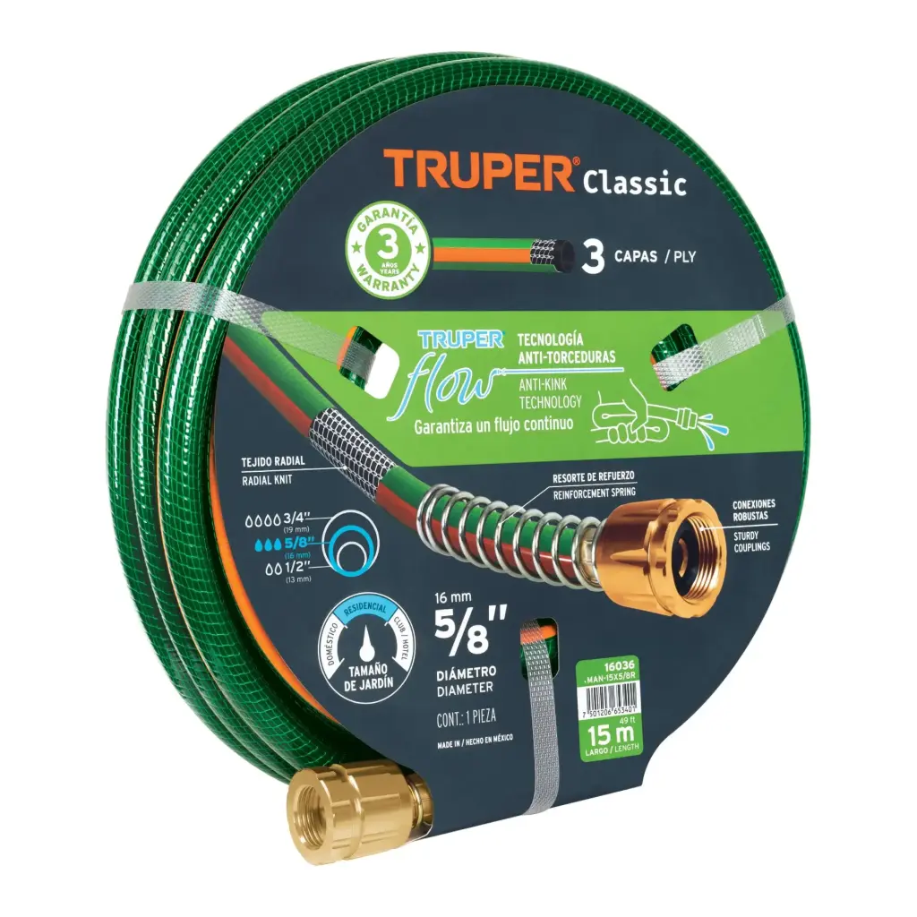 MANG. 5/8" REFORZ 3C 15 M MAN-15X5/8R