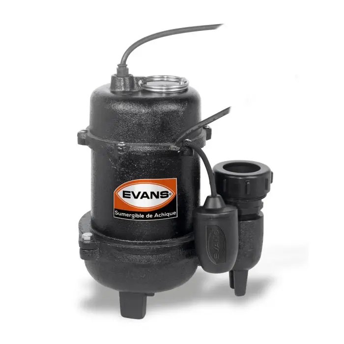 BOMBA SUMIDERO EVANS 1HP 1F 110V 2" 
