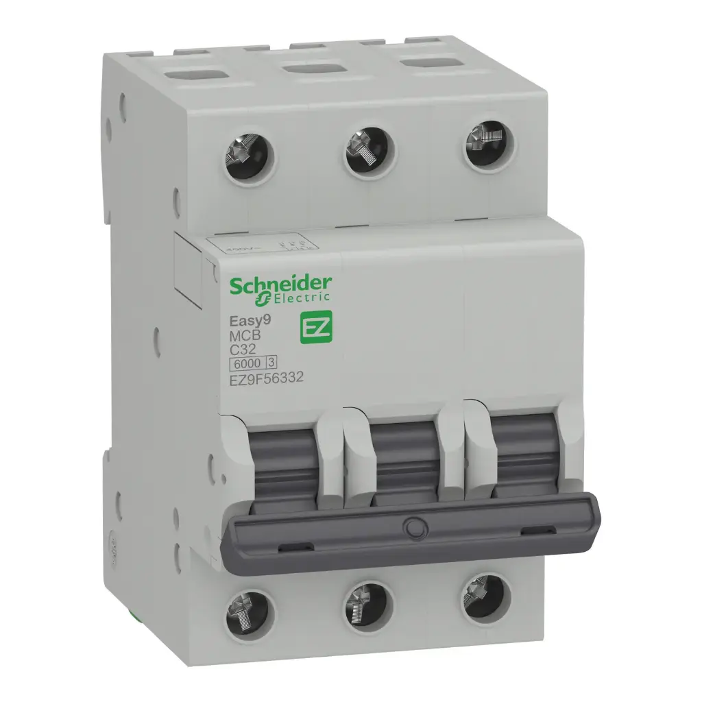 Interruptor termomagnético Easy9 3P 32A 10kA curva C