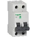 Interruptor automático Easy9 2P 16A 6kA curva C