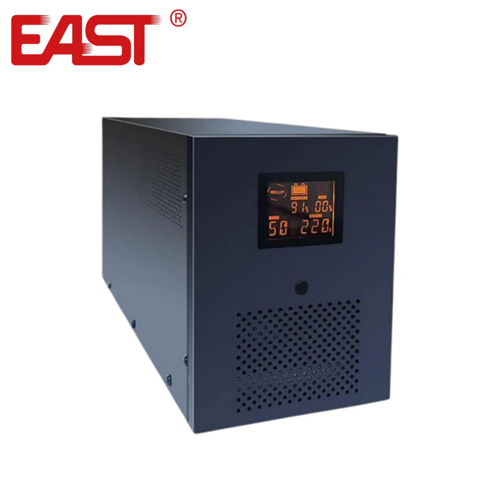 UPS INTERACTIVA EAST 3000VA/ 1800W, 4 BATERIAS 12V/9.0AH 120VAC LCD EA2300