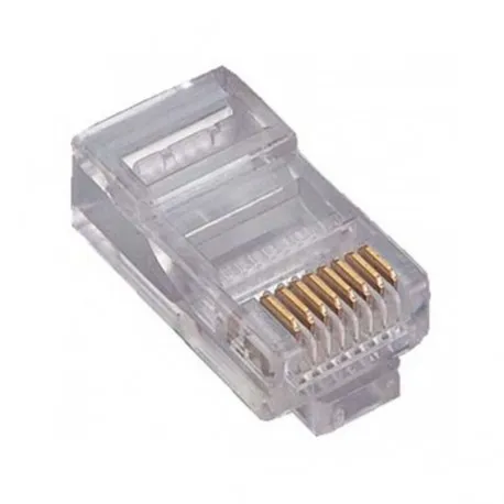 [MP-8P8C-6A] CONECTOR RJ45 CAT 6A MACHO MP-8P8C-6A BOLSA O TARRO CON 100UNDS TEKLINK