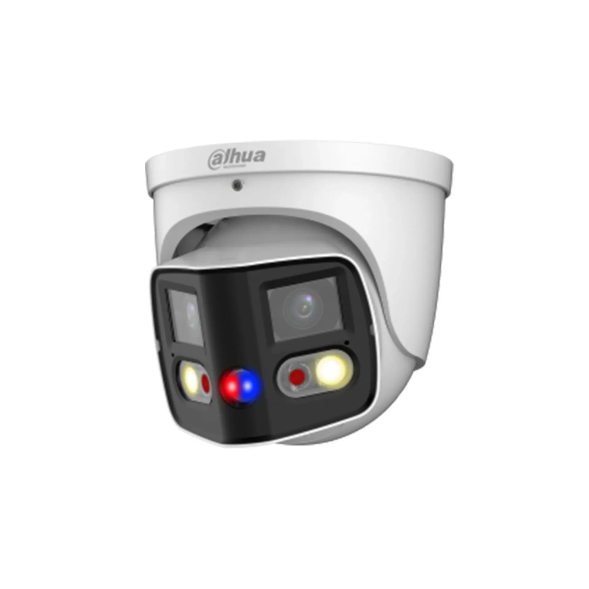 CAMARA IP DAHUA 2X4MP TIOC DUO 180G 8MP 2.8MM ILUM-DUAL 25M DISUASION IP67 IPC-PDW3849-A180-AS-PV