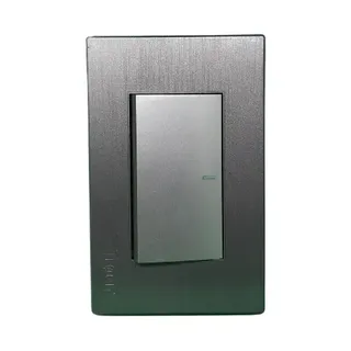 APAGADOR SENCILLO GRIS BRICKELL