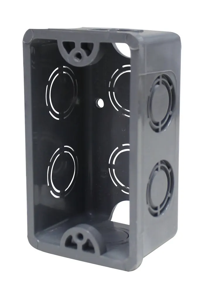 CAJA RECTANGULAR PVC UL