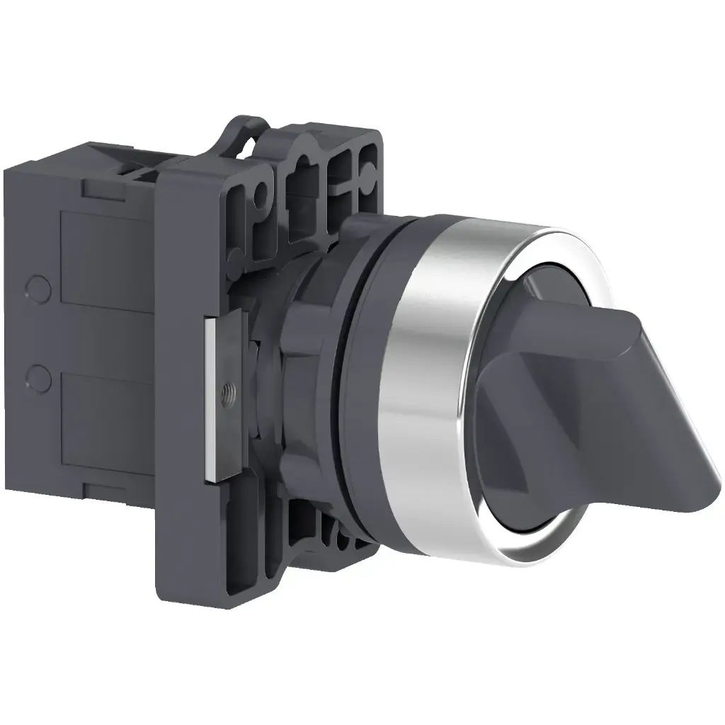 [XA2ED21] Interruptor selector Ø 22mm, mango estándar, 2 posiciones,1 NA