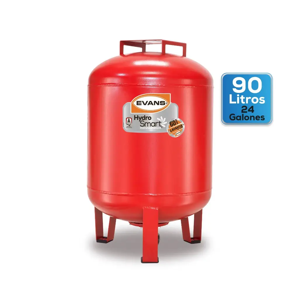 [EQTH090VE] Tanque Hidroneumatico Hydro-Mac ® de 90L vertical