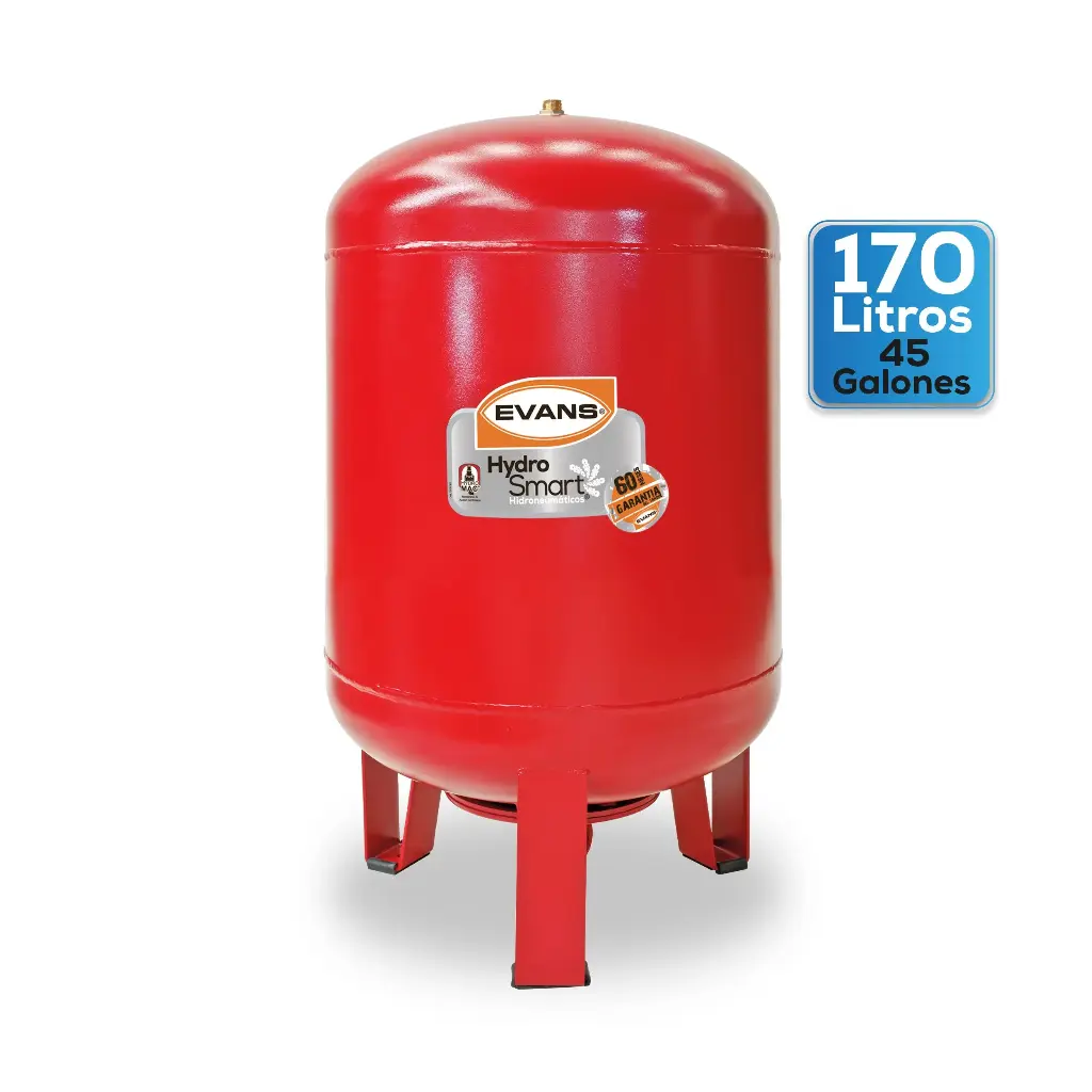 [EQTH170VE] Tanque Hidroneumatico Hydro-Mac ® de 170L vertical