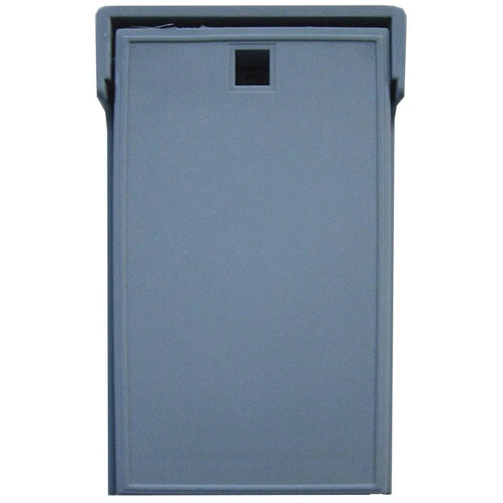[E072966] PLACA INTEMPERIE DECOR 1 GANG VERTICAL GRIS 2966