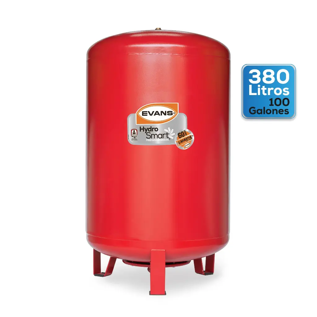 [EQTH380VE] Tanque Hidroneumatico Hydro-Mac ® de 380L vertical