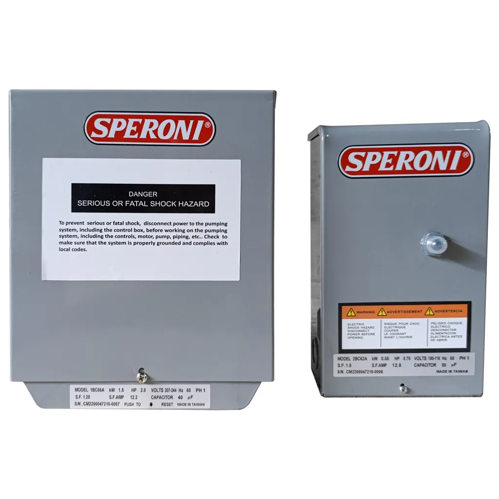 CAJA ARRANQUE P/MOTOR ACEITE 1HP 230V METAL SPERONI 1050658