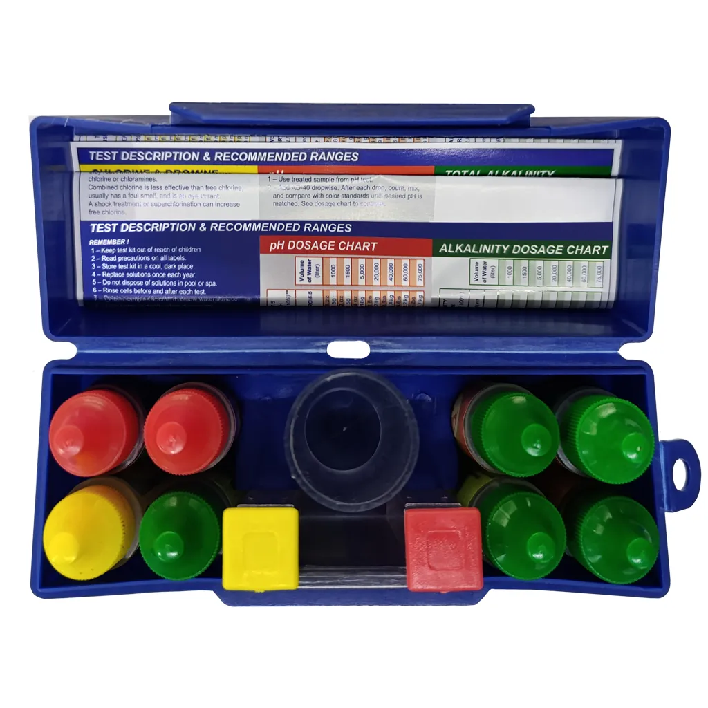KIT DE PRUEBAS 6 PASOS HIDROTERMAL 1080121