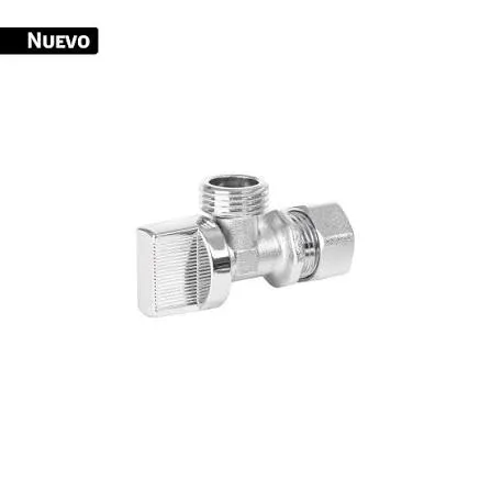 [45399] LLAVE ANGULAR COMPACTA 1/2" X 1/2" 1/4 VUELTA GRANEL ANG-01BP
