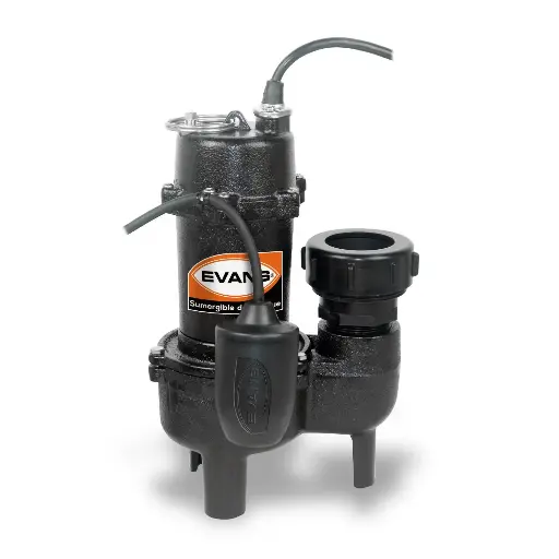 [SV2ME040] Bomba sumergible para agua sucia, descarga de 2" NPT y potencia 0.5HP