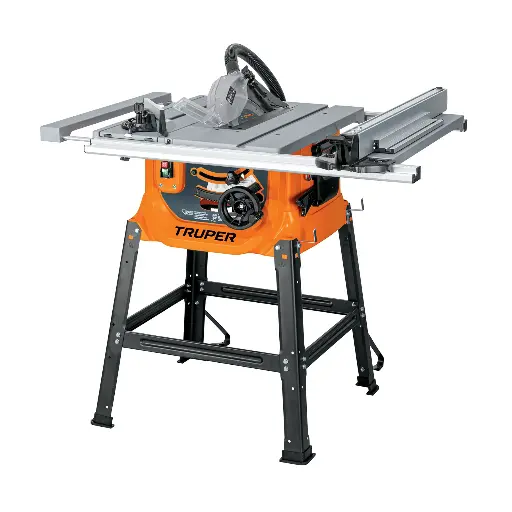 [101796] Sierra de mesa 10", 2-1/2 HP (1900 W), con base, Truper