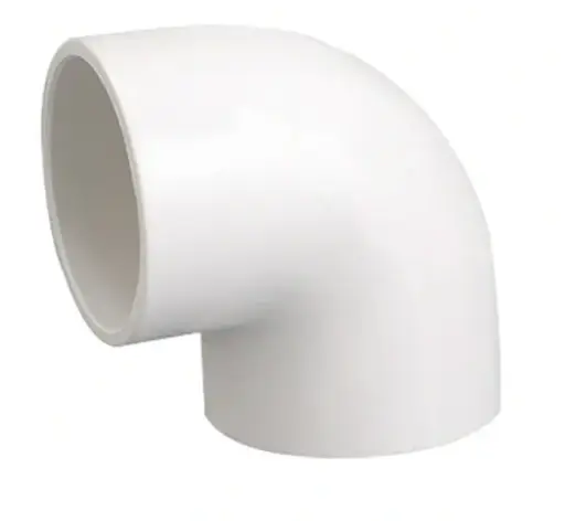 [000384] CODO LISO PVC PRES 25MM (1")X90 BL