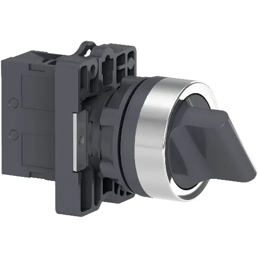 [XA2ED21] Interruptor selector Ø 22mm, mango estándar, 2 posiciones,1 NA